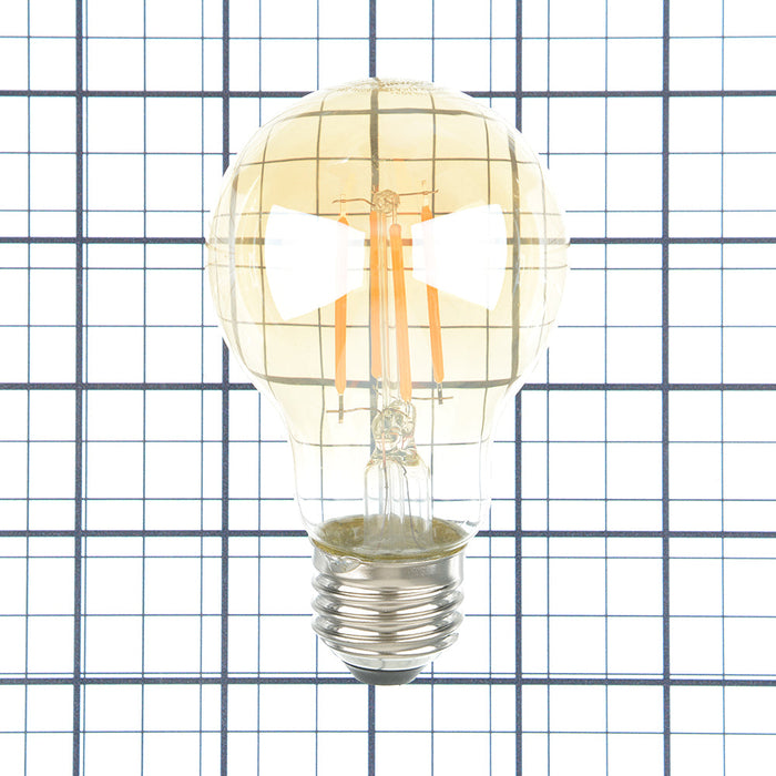 Sylvania LED4.5A19DIM822VING3RP LED A19 4.5W Dimmable 80 CRI 380Lm 2175K 15000 Life Amber Finish 2200K (75347)