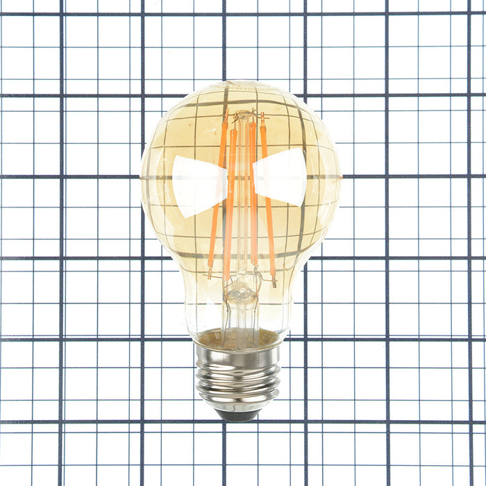 Sylvania LED6.5A19DIM822VING3RP LED A19 6.5W Dimmable 80 CRI 650Lm 2175K 15000 Life Amber Finish (75349)