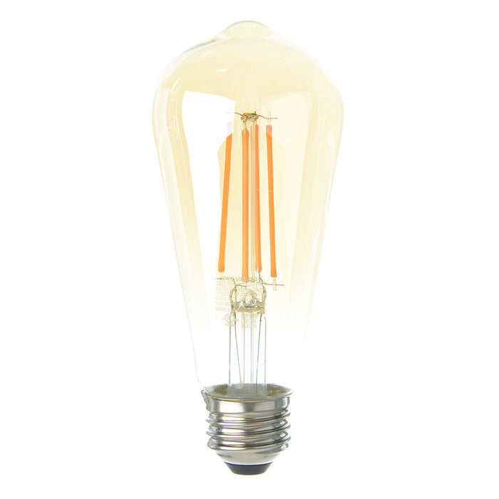 Sylvania LED7ST19/DIM/822/VIN/G2/RP LED ST19 6.5W Dimmable 80 CRI 590Lm 2175K 15000 Life (75353)