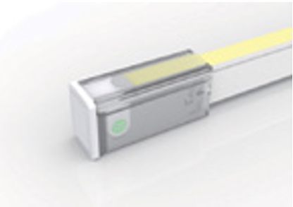 specialtyLED Micro LED Flexible Border Tube End Cap Stainless Steel Connector IP68 24V (MF-EC)