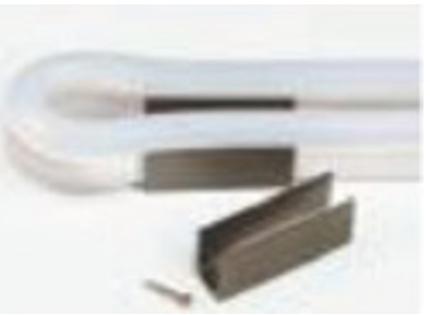 specialtyLED Micro LED Flexible Border Tube Mounting Clip Aluminum Length 1.38 Inch (MF-MC)