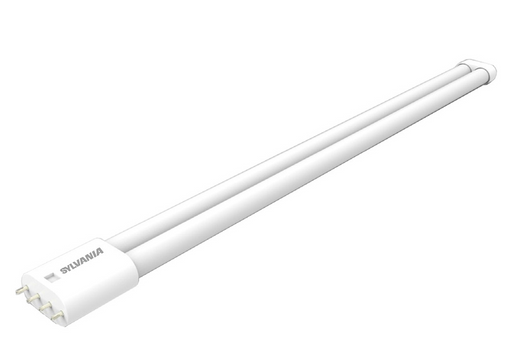 Sylvania LED17TT5DLFGPDIM835AB 17W 22.4 Inch DUALescent DULUX L LED TT5 UL Type A+B Lamp 2G11 Base 2150Lm 3500K 82 CRI 120-277V Dimmable Frosted (42226)