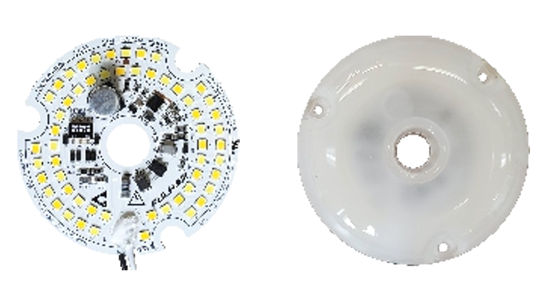 Fulham DirectAC LED Engine Retrofit Kits 120V 10W CCT Selectable 2700K/3000K/3500K/4000K/5000K 3 Inch Round (VJT120010AC9TWB)