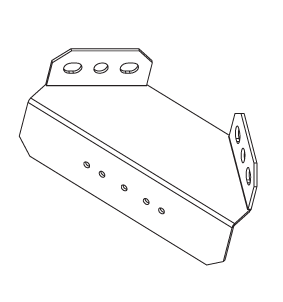 Sylvania VAPORILT/CORNERMTBRKT Vapor ILT Corner Mounting Bracket (61188)