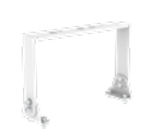 Litetronics Aluminum Swivel Yoke Mount Anti Corrosion White (HBCPAM20)