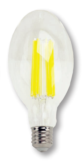 TCP High Lumen LED ED37 Filament Lamp Clear 