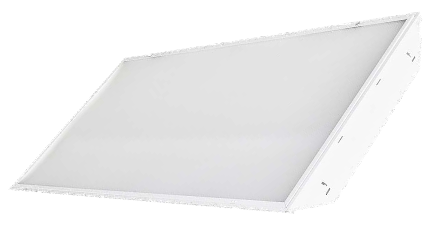 Keystone 2X4 3-Lamp Complete Prismatic Troffer Wired For Bypass Type B Single Ended T8 LED Tubes (KT-DDPTLEDT8-24-3L)