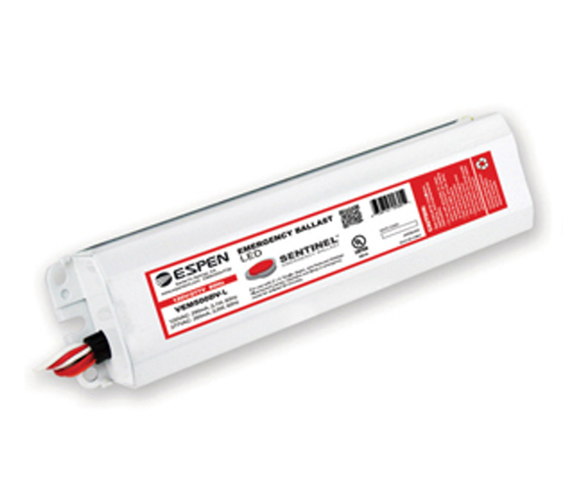Espen Emergency Ballast For Fluorescent And Retroflex And Retroflex HE 500Lm Dual Input (120/277V) TAA Compliance (VEM500DV(L) TAA)