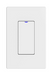 NX Lighting Controls Digital Smart Switch Wireless 1-Button 120/277VAC White (NXSW2-W1-WH)