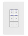 NX Lighting Controls Digital Specialty Switch Wireless Color Control Switch White (NXSW2-WCCT-WH)