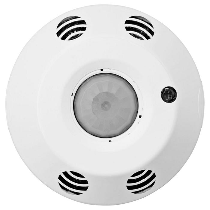 Leviton Smart Ceiling Mount Sensor [CMS] 1-Zone 1000 Square Foot Coverage Multi-Tech Switching White (ACS10-DMW)