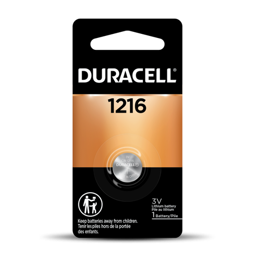 Duracell 4133366262 Watch Lithium 3V 1 Pack Blister (DL1216BPK)