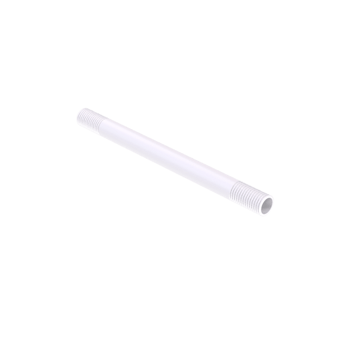 Green Creative STEM1-4/48/WH 48 Inch Long 1/4 Inch IPS Stem White (35952)