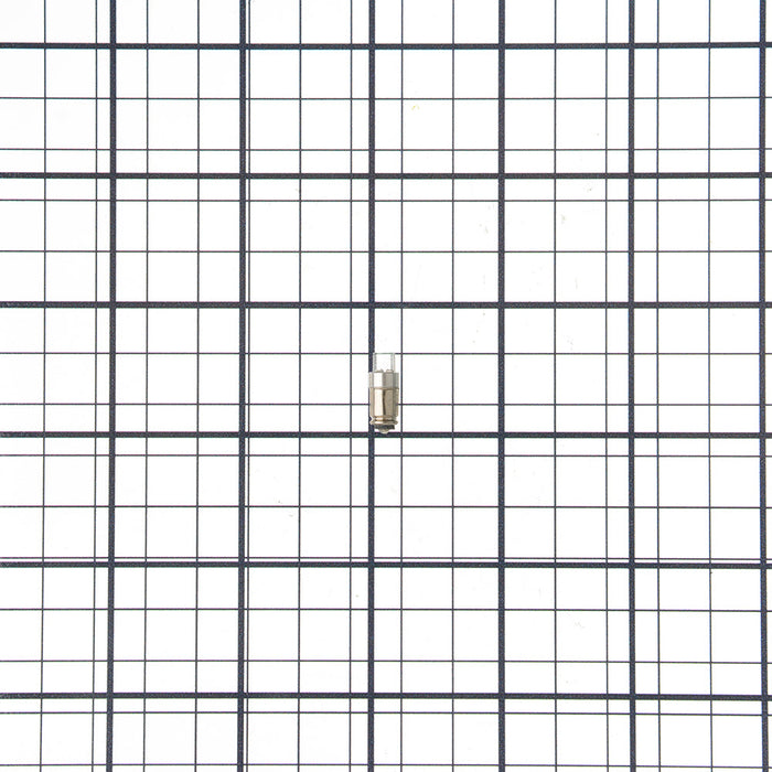 Standard Red 6V-28V T1.75 Midget Grooved Base Miniature LED Bulb (T1.75MG/RD/6V-28V)