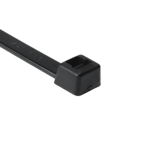 HellermannTyton Heavy-Duty Cable Tie 8.9 Inch Long UL Rated 120 Pound Tensile Strength PA66 Black 500 Per Package (T120S0H4)