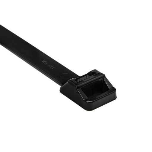 HellermannTyton Heavy-Duty Cable Tie 22.3 Inch Long UL Rated 250 Pound Tensile Strength PA66 Black 25 Per Package (T250M0X2)