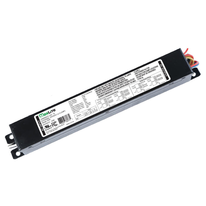 Maxlite 112479 External Driver [1 Or 2-Lamp] For L25T5EX4XX-CG Control Ready (T5-DDR2L25IND-CR)