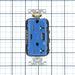 Leviton 20A Marked Controlled USB AC Receptacle Blue (T5833-2BU)