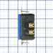 Leviton 20A Marked Controlled USB AC Receptacle Blue (T5833-2BU)