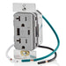 Leviton USB Dual Type A/C 60W Wall Outlet Charger With 20A Tamper-Resistant Outlet Gray (T5834-G)