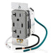 Leviton 60W 6A USB Dual Type C/C Power Delivery Wall Outlet Charger With 20A Tamper Resistant Outlet Gray (T5836-G)