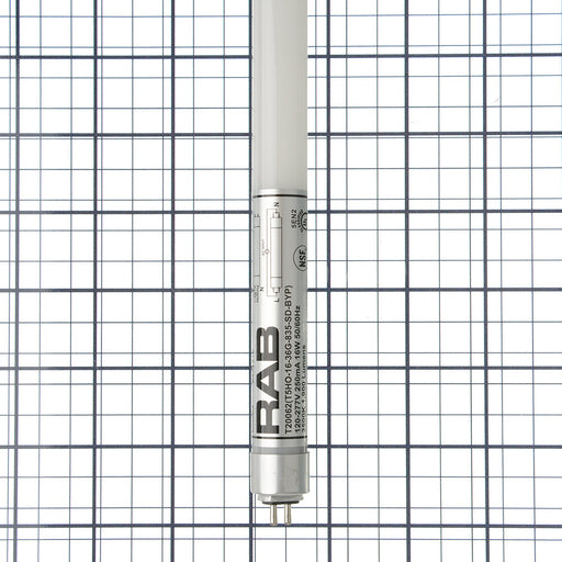 RAB LED T5HO 3 Foot Glass Type B SD 16W 3500K 2050Lm G5 80 CRI (T5HO-16-36G-835-SD-BYP)
