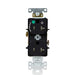 Leviton 20A 125V Duplex Receptacle/Outlet Hospital Grade Tamper-Resistant Single Marked Controlled NEMA 5-20R 2-Pole 3-Wire Self Grounding Black (T8300-1PE)