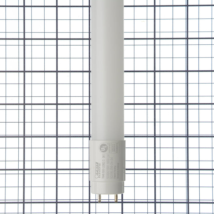 Feit Electric 4 Foot 18W [32W Equivalent] Daylight 5000K G13 Base Direct Replacement Type A T8 LED Linear Tube 2-Pack (T848/850/LEDG2/2/RP)