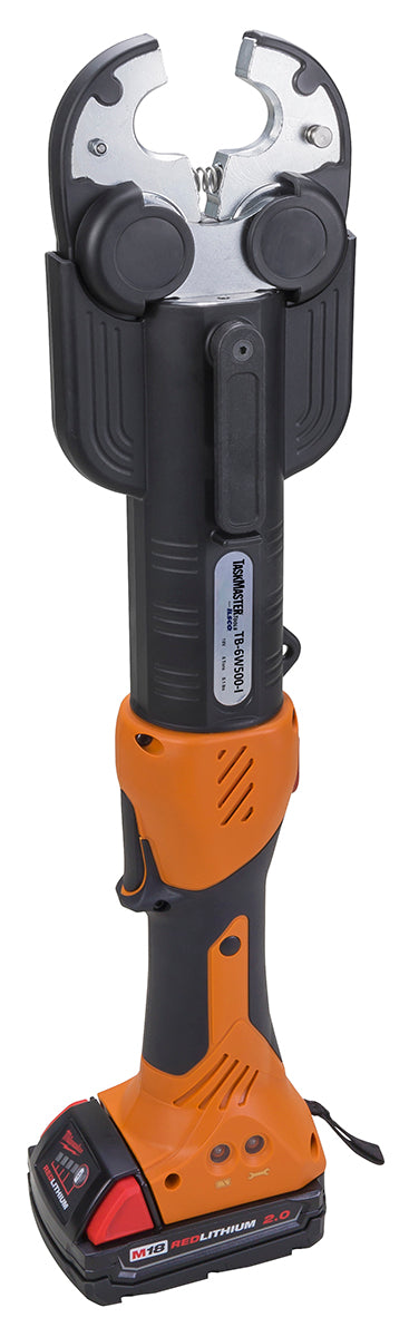 ILSCO Taskmaster 6 Ton Battery Hydraulic In-Line Dieless Crimping Tool With D3 Jaw (TB-6WD3500-I)