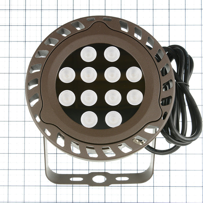 Westgate Manufacturing Bluetooth WG APP Compatible RGBW Floodlight 60 Degree Lens 120-277V 30W (TC-FL-36W-RGBW-BT-BR)