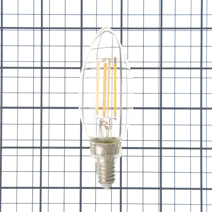 TCP Filament B11 40W 2700K Dimmable E12 Clear (FB11D4027EE12C)