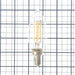 TCP Filament B11 40W 2700K Dimmable E12 Clear (FB11D4027EE12C)