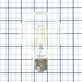TCP Filament G25 60W Dimmable E26 5000K Clear (FG25D6050EC)