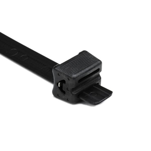 HellermannTyton Extended-Length Tie POM Black 10-27 Inch straps And 10 heads Per Package (TELS-27)