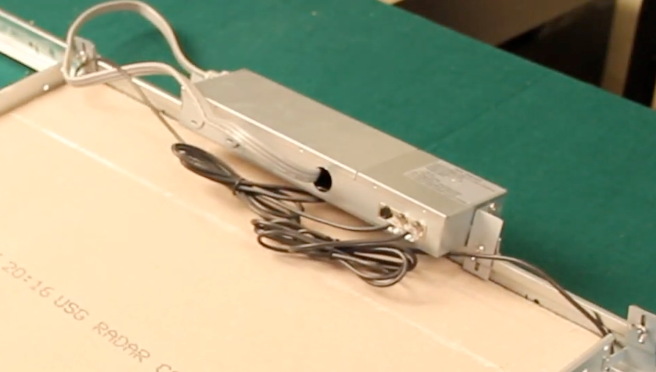 GM Lighting 2 Foot Power Supply 30W Max 3 Bars For GridTask LED Ceiling Grid Lighting System (TGB-2-PS-30)