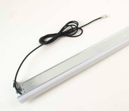 GM Lighting T-Grid LED Linear Bar 12 Foot Black Cat5 Cable Power Feed Extender For GridTask LED Ceiling Grid Lighting System (TGB-C-EXT-12)