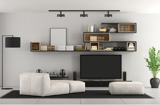 SATCO/NUVO 1 Light-LED-12W Track Head-Pipe-Black-24 Degree Beam 3000K (TH442)