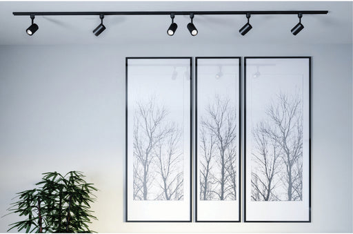 SATCO/NUVO 1 Light-LED-12W Track Head-Taper Back-Black-24 Degree Beam 3000K (TH452)