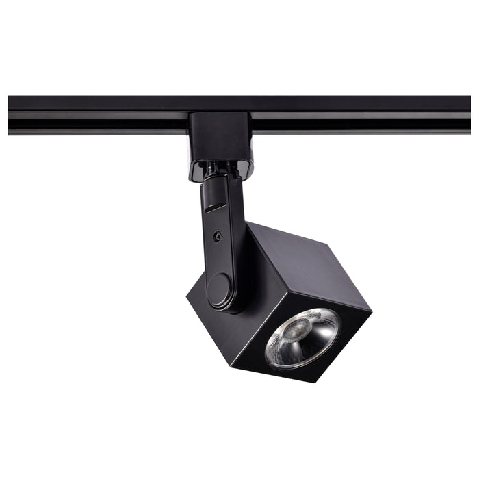 SATCO/NUVO 1 Light-LED-12W Track Head-Square-Black-36 Degree Beam 3000K (TH464)