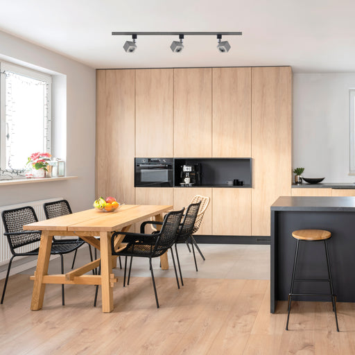 SATCO/NUVO 1 Light-LED-12W Track Head-Square-Brushed Nickel-24 Degree Beam 3000K (TH465)