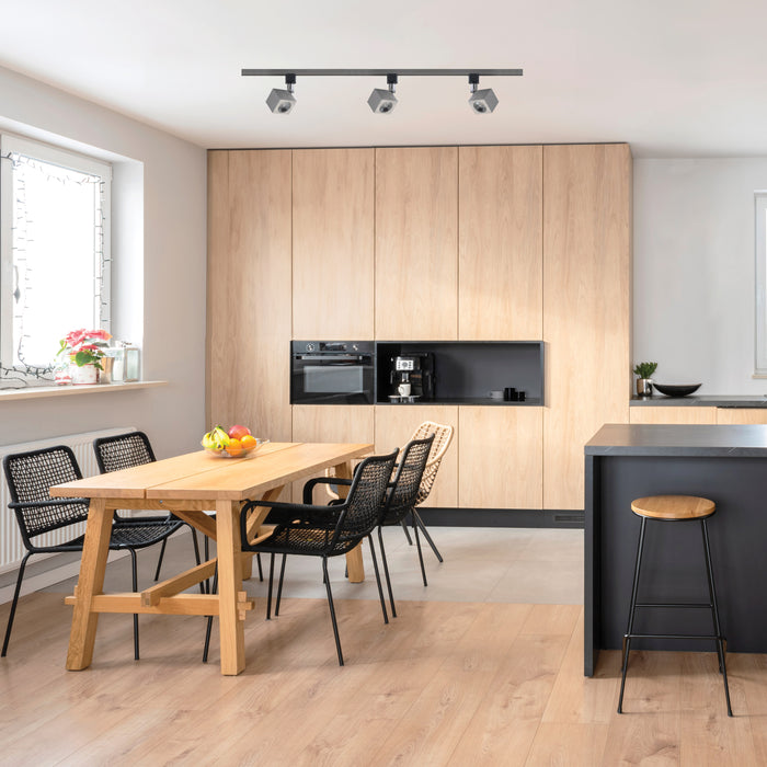 SATCO/NUVO 1 Light-LED-12W Track Head-Square-Brushed Nickel-24 Degree Beam 3000K (TH465)