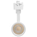 SATCO/NUVO 10W LED Track Head 36 Degree Beam Spread J-Style Track CCT Selectable 2700K/3000K/3500K/4000K/5000K 120V 90 CRI Matte White Finish (TH5001)