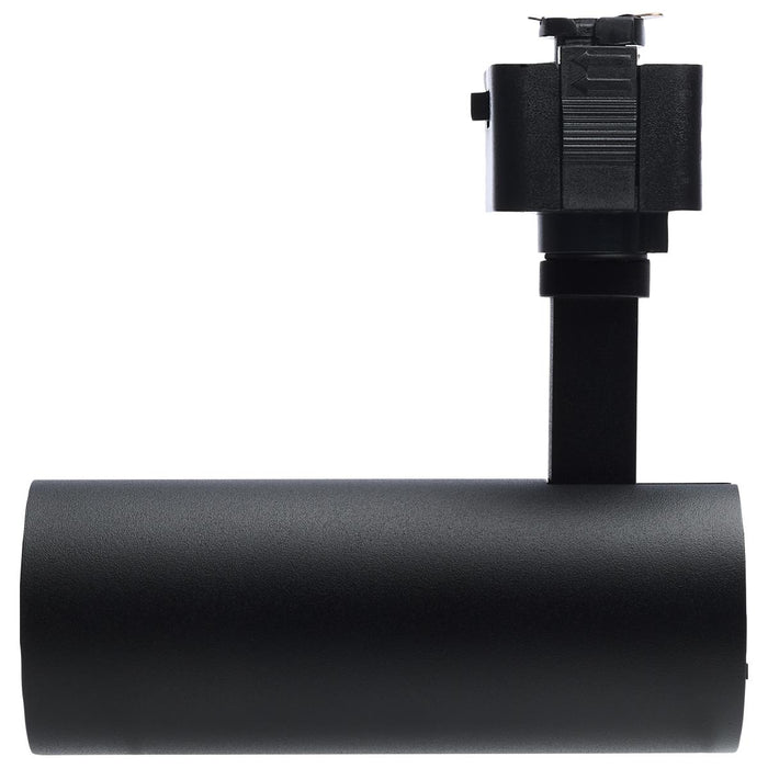 SATCO/NUVO 10W LED Track Head 48 Degree Beam Spread J-Style Track CCT Selectable 2700K/3000K/3500K/4000K/5000K 120V 90 CRI Matte Black Finish (TH5004)