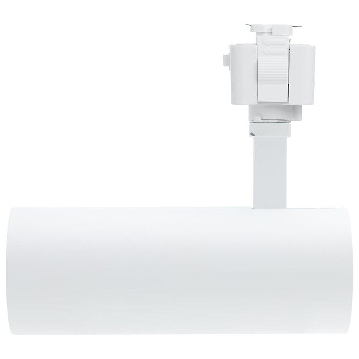 SATCO/NUVO 20W LED Track Head 36 Degree Beam Spread J-Style Track CCT Selectable 2700K/3000K/3500K/4000K/5000K 120V 90 CRI Matte White Finish (TH5011)