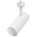 SATCO/NUVO 20W LED Track Head 36 Degree Beam Spread J-Style Track CCT Selectable 2700K/3000K/3500K/4000K/5000K 120V 90 CRI Matte White Finish (TH5011)
