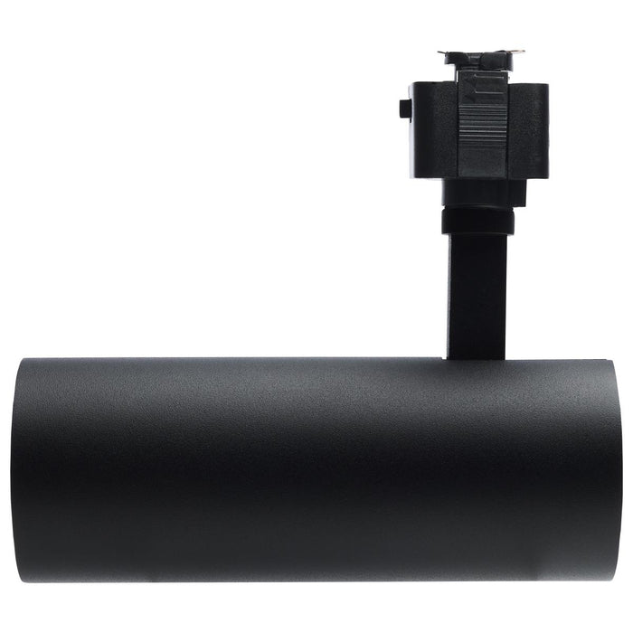 SATCO/NUVO 20W LED Track Head 48 Degree Beam Spread J-Style Track CCT Selectable 2700K/3000K/3500K/4000K/5000K 120V 90 CRI Matte Black Finish (TH5014)