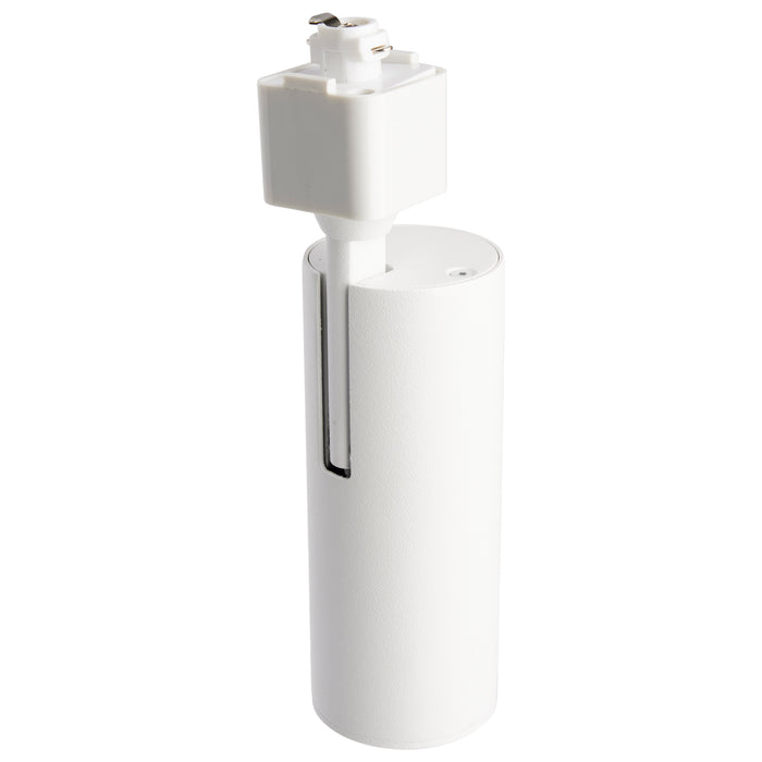 SATCO/NUVO 12W LED Commercial Track Head White Cylinder 36 Degree Beam Angle 3000K (TH603)