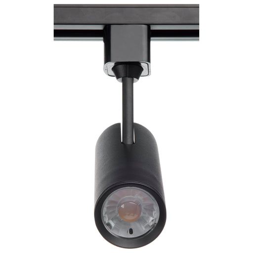 SATCO/NUVO 12W LED Commercial Track Head Black Cylinder 36 Degree Beam Angle 3000K (TH604)