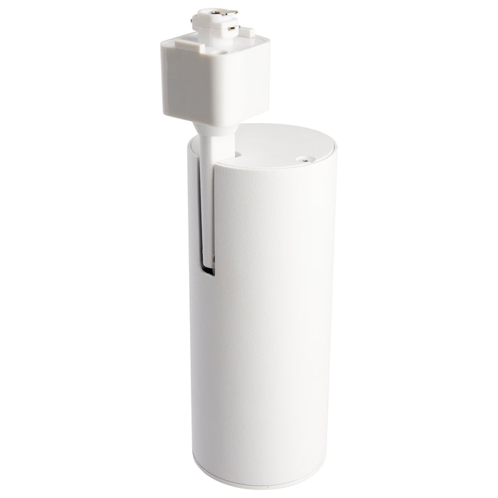 SATCO/NUVO 15W LED Commercial Track Head White Cylinder 24 Degree Beam Angle 3000K (TH611)