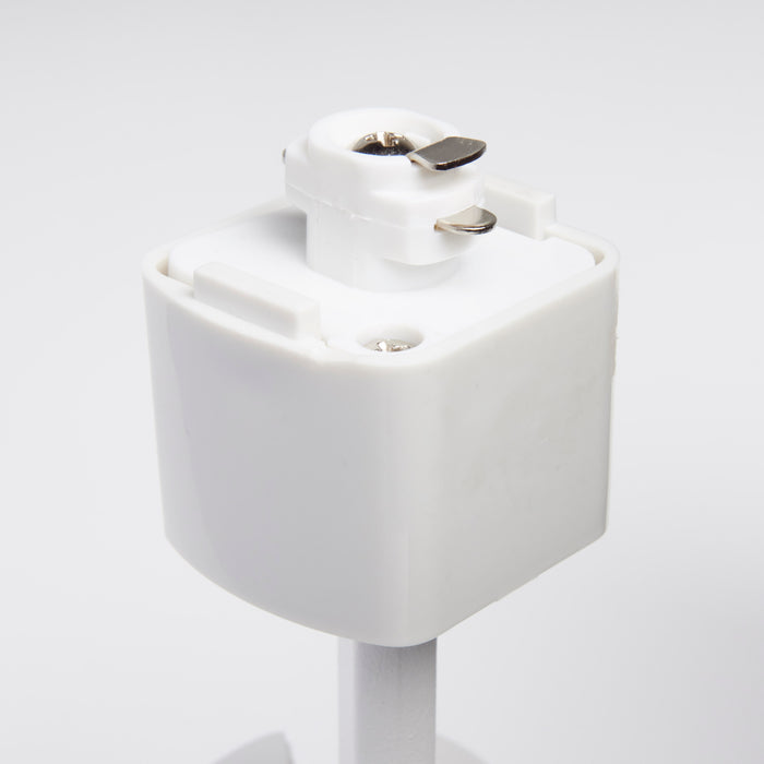 SATCO/NUVO 15W LED Commercial Track Head White Cylinder 24 Degree Beam Angle 3000K (TH611)